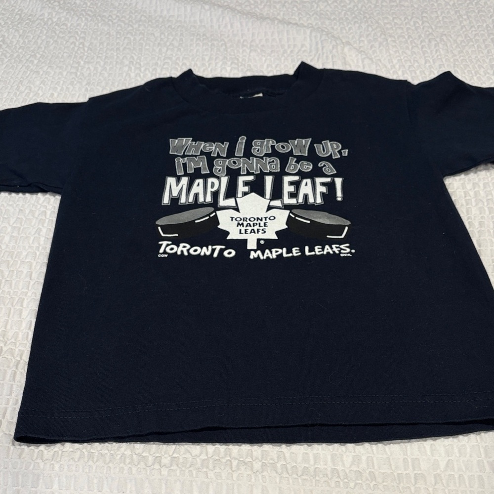 Toronto Maple Leafs Kids Navy T-Shirt
